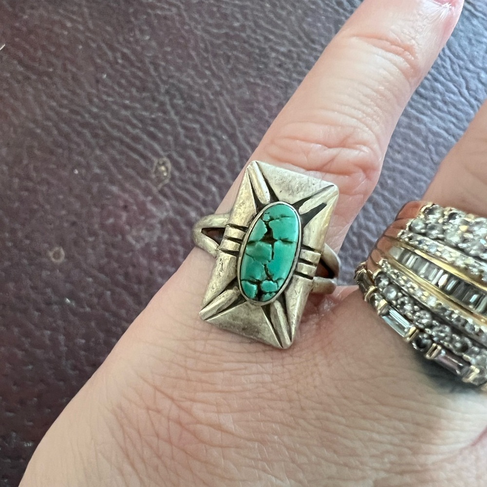Silver Turquoise Ring